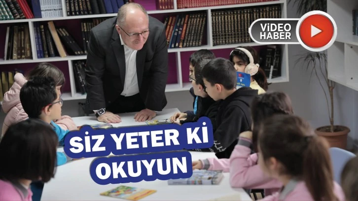 Kütüphane Feda Olsun! Siz Yeter ki Okuyun