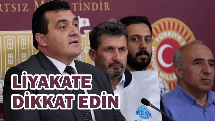 Karasu: Liyakate Dikkat Edin!
