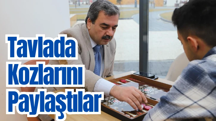 Tavlada Kozlarını Paylaştılar 