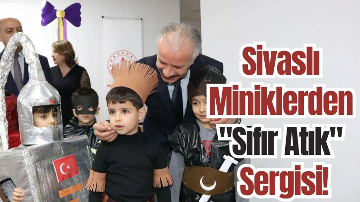 Sivaslı Miniklerden 'Sıfır Atık' Sergisi! 