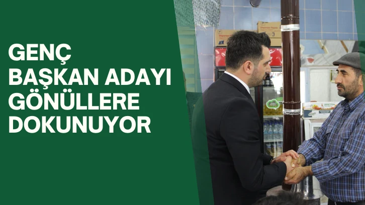 Sivas'ta Genç Başkan Adayı Gönüllere Dokunuyor
