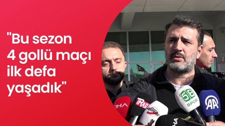 Sivasspor Sözcüsü Karagöl: 'Bu sezon 4 gollü maçı ilk defa yaşadık'