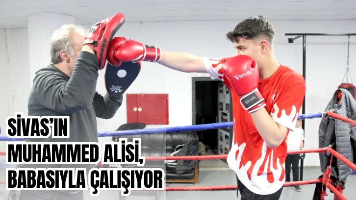 Sivas’ın Muhammed Alisi, Babasıyla Çalışıyor