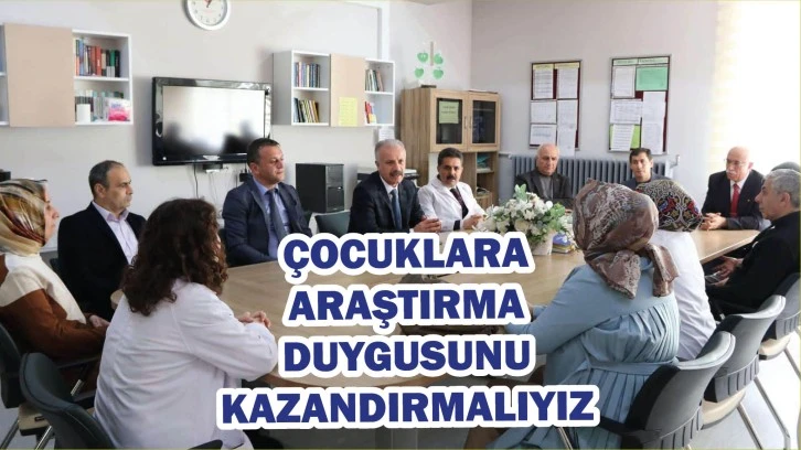 Çocuklara Araştırma Duygusunu Vermeliyiz   