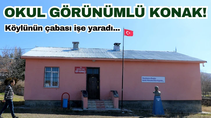 Okul Görünümlü Konak!