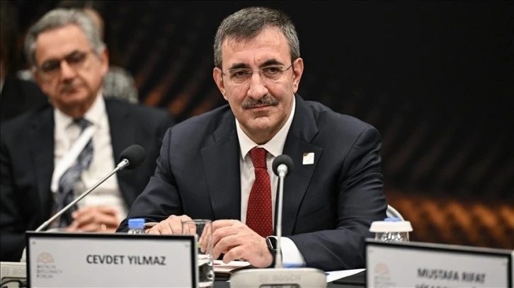 Cumhurbaşkanı Yardımcısı Yılmaz: Jeopolitik sorunlar çözülebilirse ticarete ve ekonomiye yansımalarının olacağı aşikar