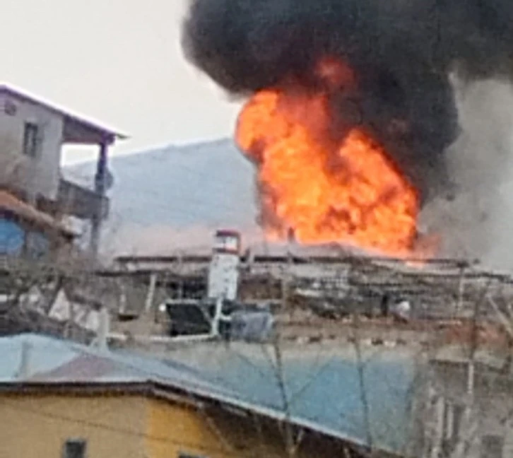 Müstakil Evde Doğal Gaz Patladı