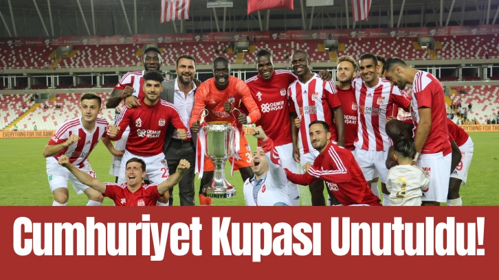 7 Ay Önce Oynanacak Denmişti! Cumhuriyet Kupası Unutuldu! 