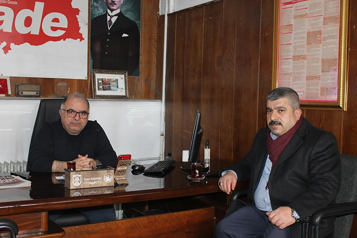 Yeğin’den Gazetemize Ziyaret