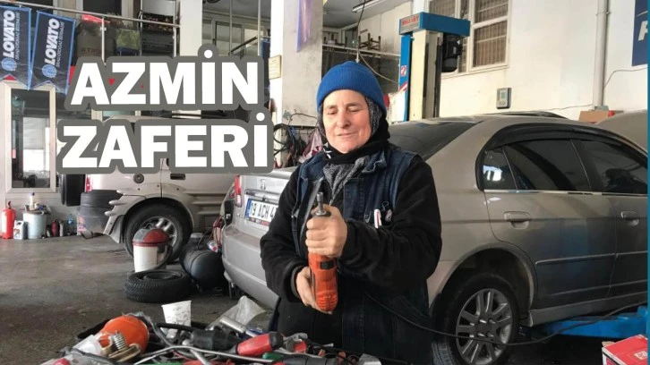 Azmin Zaferi! Eşi Kaza Geçirince Önce Aşçı Sonra Tamirci Oldu