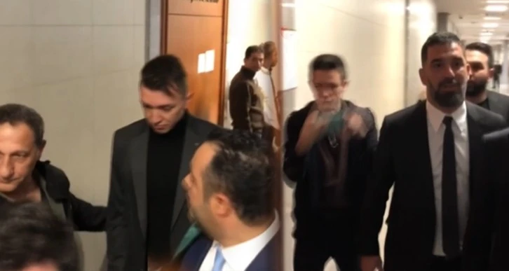 Arda Turan ve Fernando Muslera  Mahkemede 
