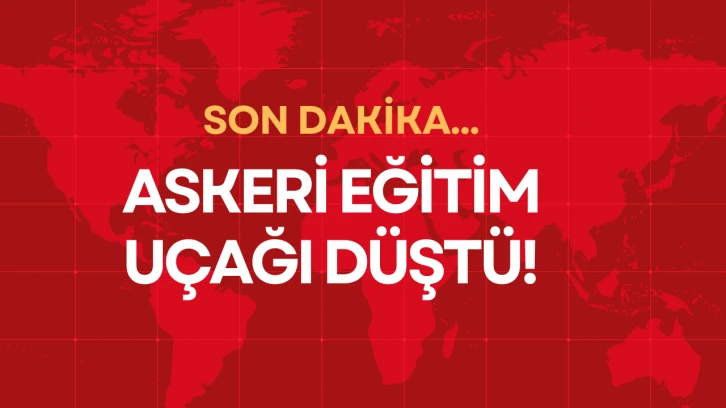 Askeri Eğitim Uçağı Düştü!