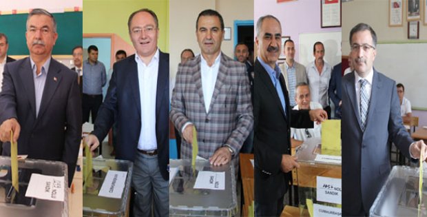 AK Kadrolar Oylarını Kullandı