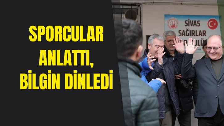 Sporcular Anlattı, Bilgin Dinledi 