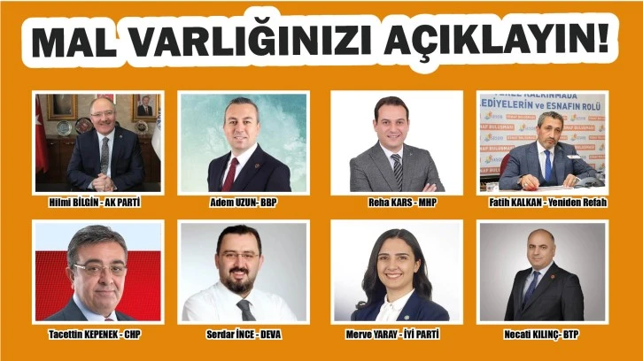Mal Varlığınızı Açıklayın!