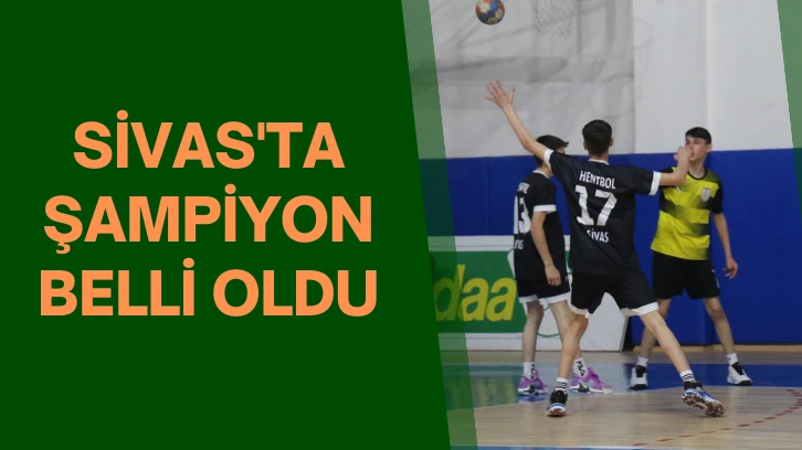Sivas'ta Şampiyon Belli Oldu