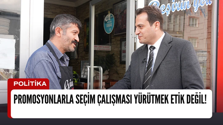 MHP'li Aday Reha Kars: Promosyonlarla Seçim Çalışması Yürütmek Etik Değil! 