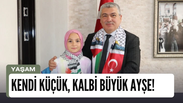 Kendi Küçük, Kalbi Büyük Ayşe! Yarışmada Kazandığı Para Ödülünü  Filistin’e Bağışladı