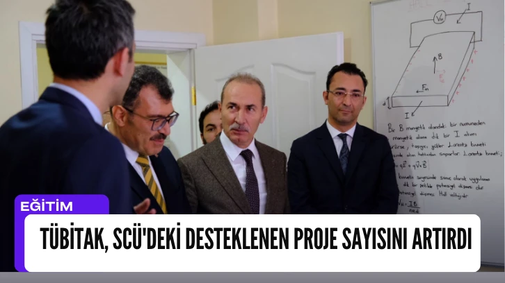 TÜBİTAK Başkanı: TÜBİTAK, SCÜ'deki Desteklenen Proje Sayısını Artırdı 