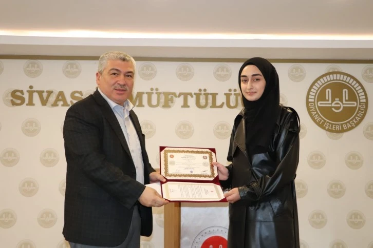 Sivas'ta Hafızlar  Belgelendi