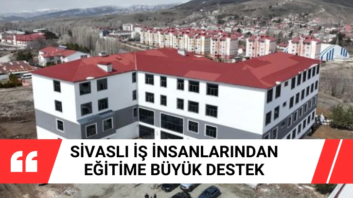 Sivaslı İş İnsanlarından Eğitime Büyük Destek