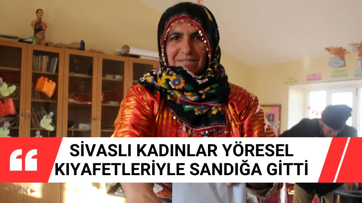 Sivaslı Kadınlar Yöresel Kıyafetleriyle Sandığa Gitti 