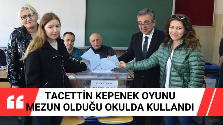 Tacettin Kepenek Oyunu Mezun Olduğu Okulda Kullandı