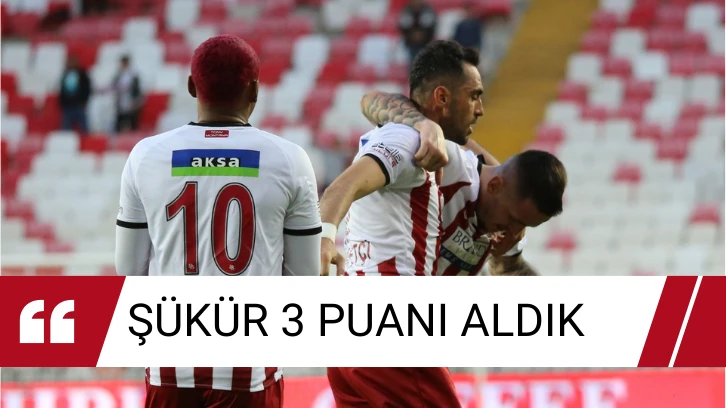 ŞÜKÜR 3 PUANI ALDIK