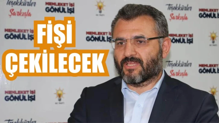 AK Parti Sivas İl Başkanı Tanrıverdi'nin Fişi Çekilecek! 