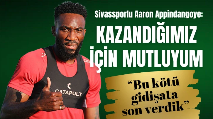 “Kazandığımız İçin Mutluyum”