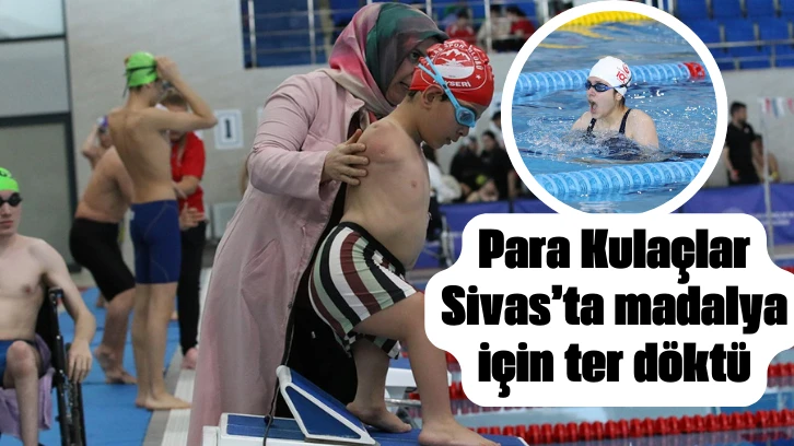 Para Kulaçlar Madalya İçin Ter Döktü 