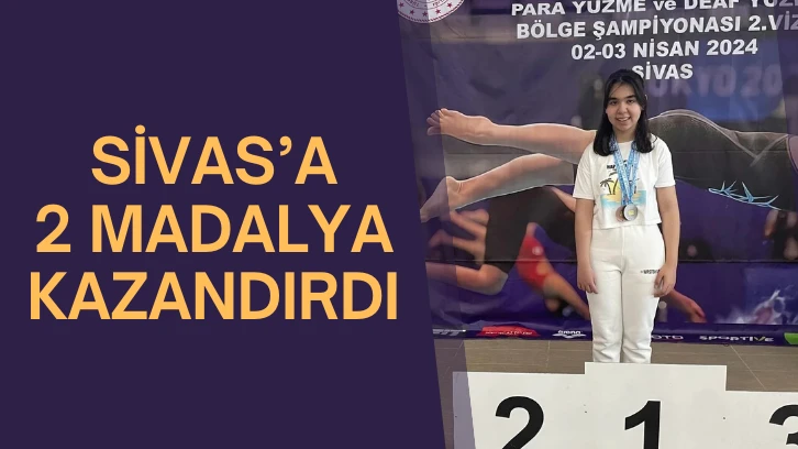  Sivas’a 2 Madalya Kazandırdı