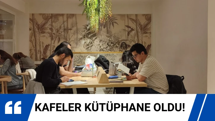 Kafeler Kütüphane Oldu! 