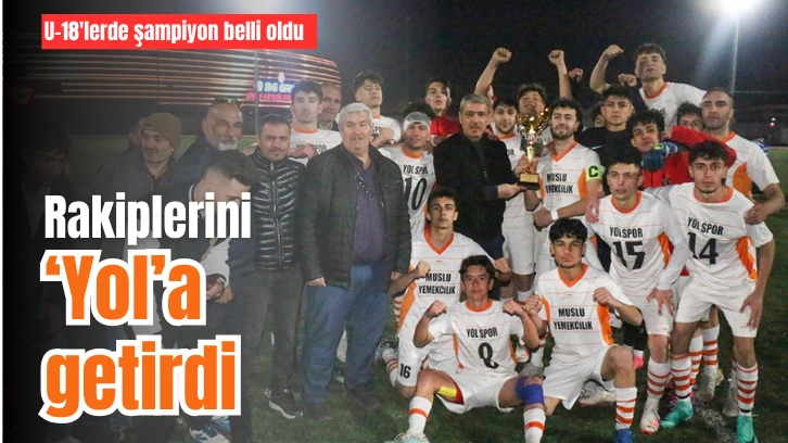 Yolspor şampiyon oldu!