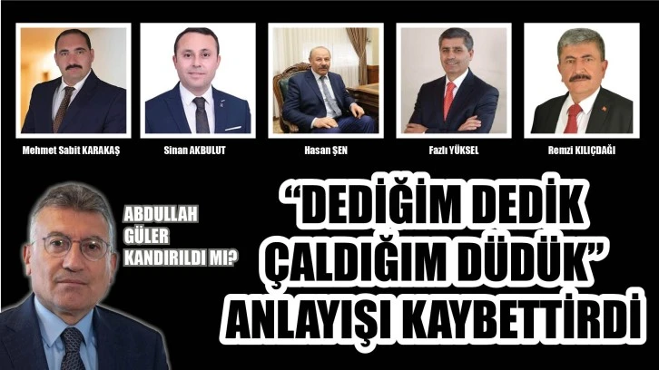 “Dediğim Dedik, Çaldığım Düdük” Anlayışı AK Parti’ye Kaybettirdi!