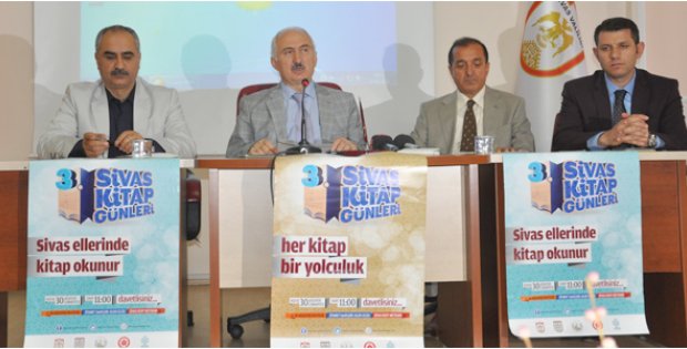 Sivas Ellerinde Kitap Okunur