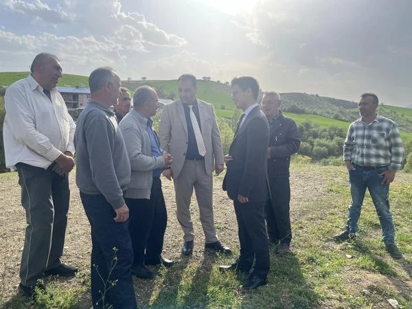 Kaymakam Açıkbaş İncelemelerde Bulundu 