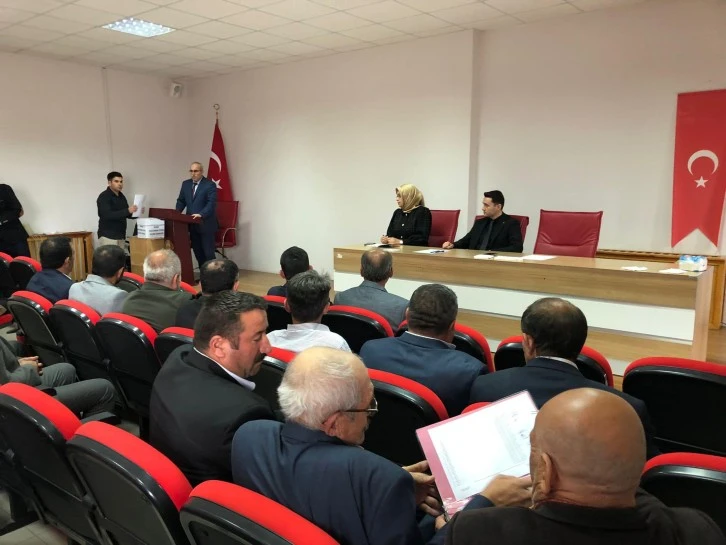 Ulaş ilçesinde Köylere Hizmet Götürme Birliği toplantısı yapıldı