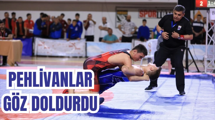 Pehlivanlar Göz Doldurdu