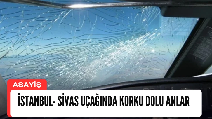 İstanbul- Sivas Uçağında Korku Dolu Anlar 
