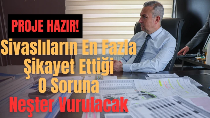 Sivaslıların En Fazla Şikayet Ettiği O Soruna Neşter Vurulacak