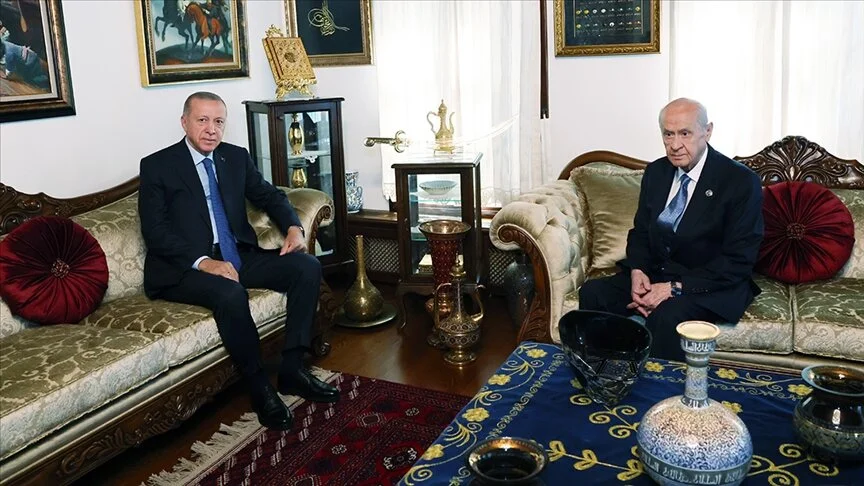 Cumhurbaşkanı Erdoğan, MHP Genel Başkanı Bahçeli ile görüşecek