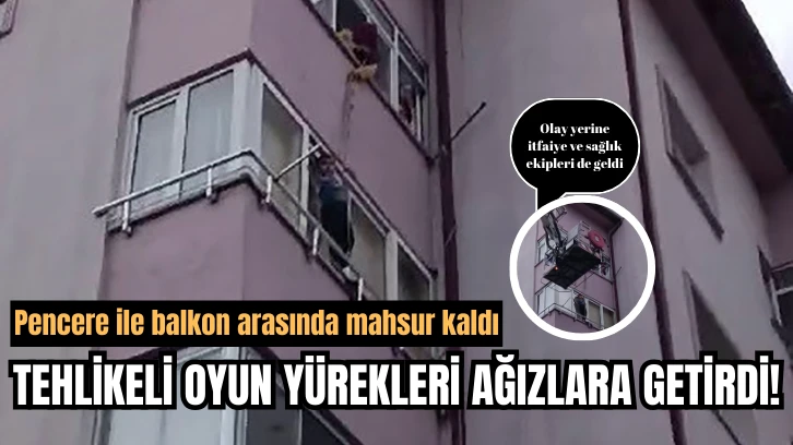 Balkonda Tehlikeli Oyun!