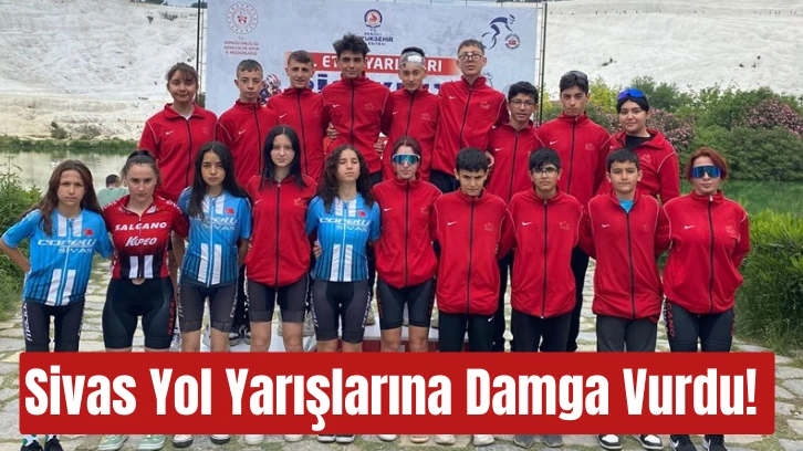 Sivas Yol Yarışlarına Damga Vurdu! 