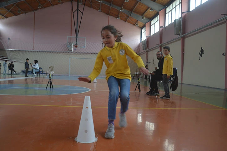Şarkışla'da sportif yetenek taraması yapıldı 