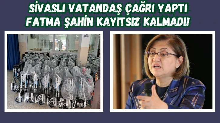 Sivaslı Vatandaş Çağrı Yaptı Fatma Şahin Kayıtsız Kalmadı! 