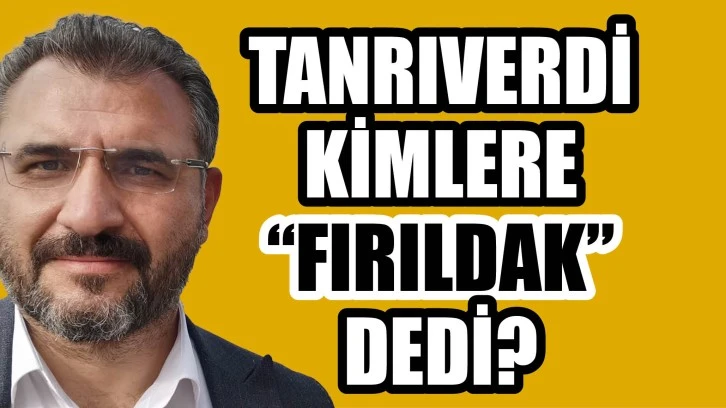 Tanrıverdi Kimlere “Fırıldak” Dedi?