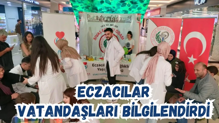 Eczacılar Vatandaşları Bilgilendirdi 