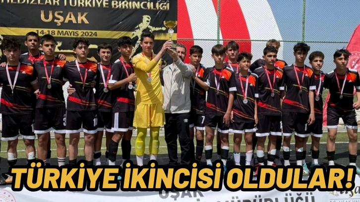 Türkiye İkincisi Oldular! 