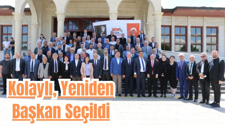 Kolaylı, Yeniden Başkan Seçildi